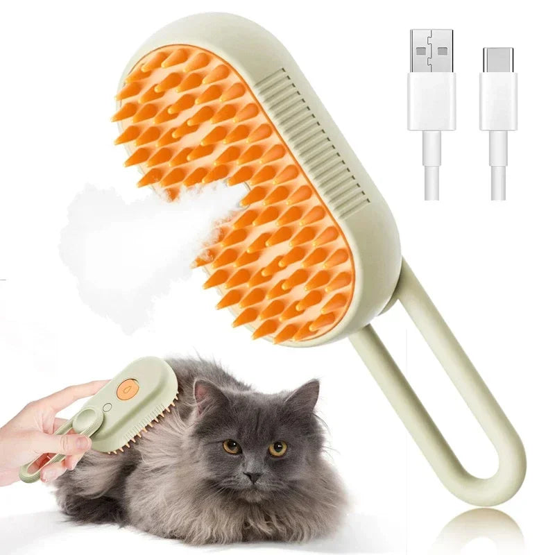Steam Spa Pet Brush